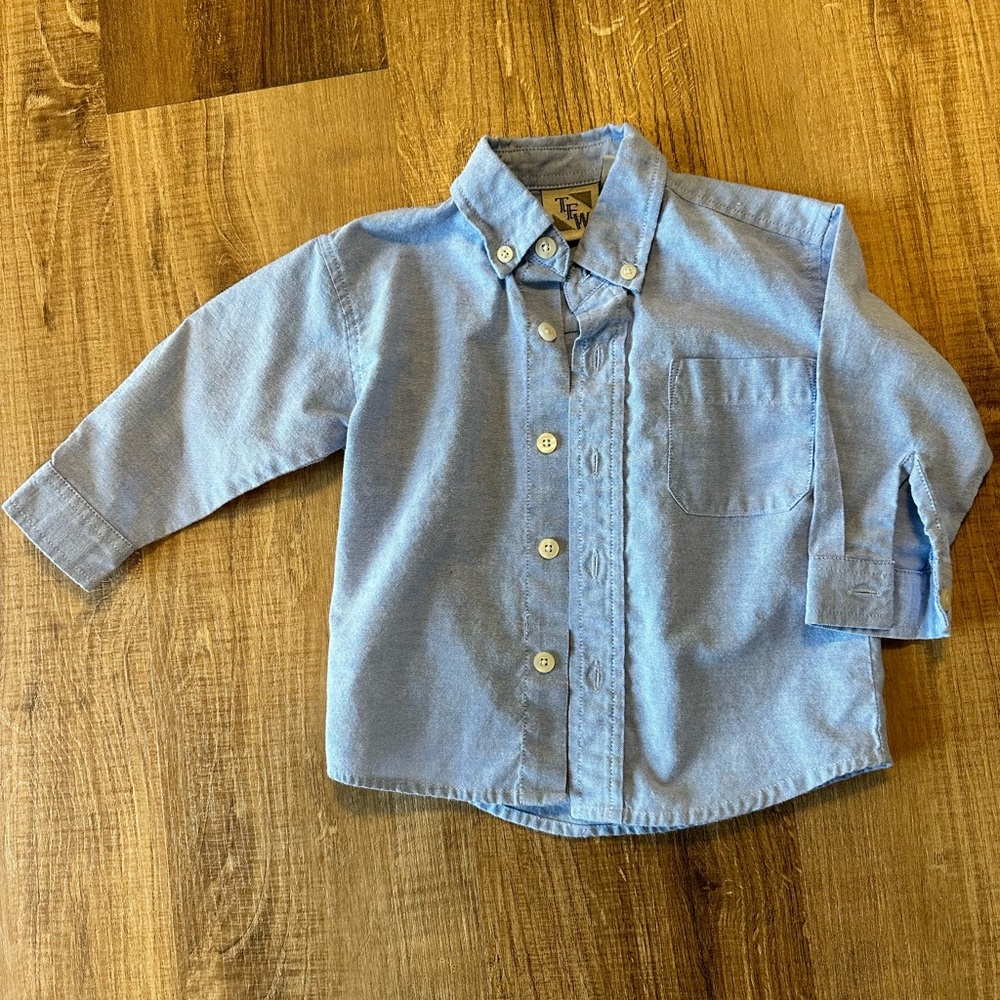 TFW | Light Blue Button Down Shirt‎ | Boys 2T